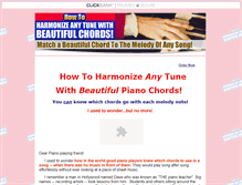 Tablet Screenshot of harmonizeanytune.com